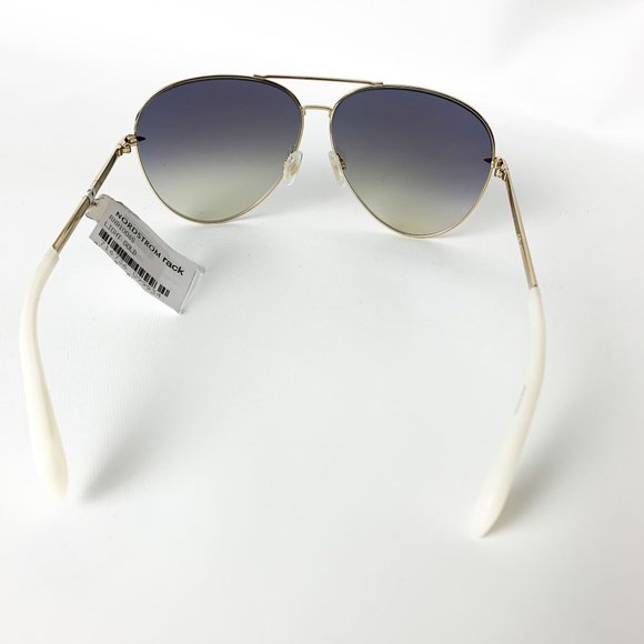 Rag & Bone gold aviator sunglasses - Picture 2 of 5
